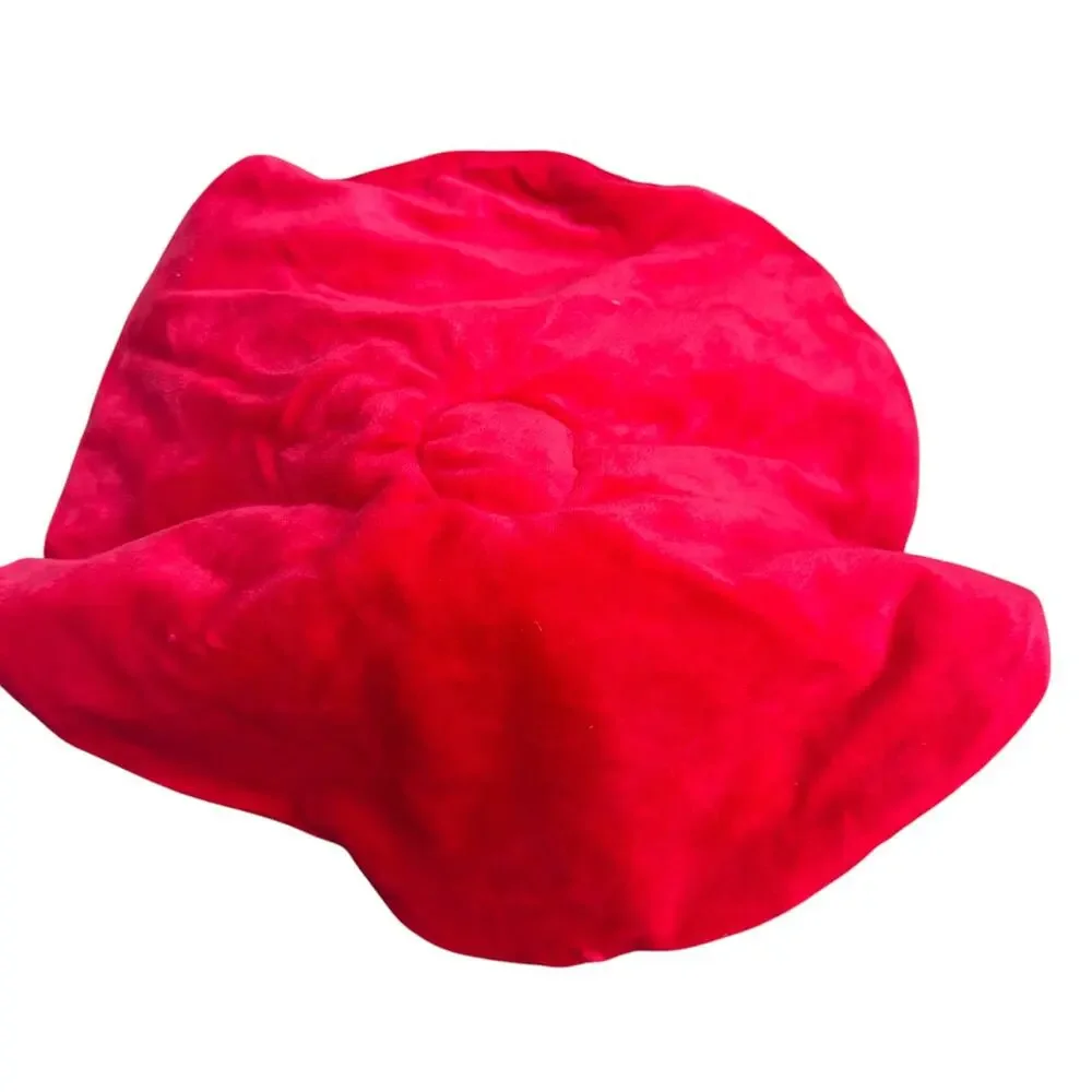 Merry &‎ Bright Santa Squeaky Crinkle Blanket Plush Dog Toy Red Shake Play New